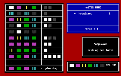 Master Mind - Screenshot - Gameplay Image