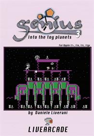 Genius 3: Into the Toy Planets - Fanart - Box - Front Image