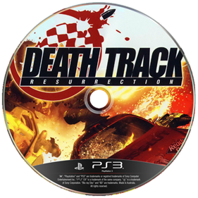 Death Track: Resurrection - Fanart - Disc Image