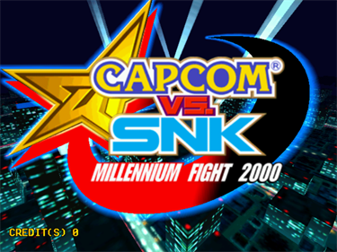 Capcom vs. SNK: Millennium Fight 2000 - Screenshot - Game Title Image