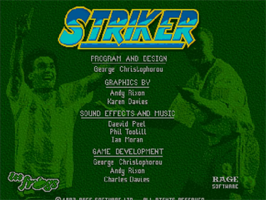 Striker - Screenshot - Game Title Image