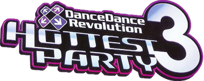 Dance Dance Revolution: Hottest Party 3 - Clear Logo Image