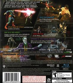Mortal Kombat vs. DC Universe - Box - Back Image