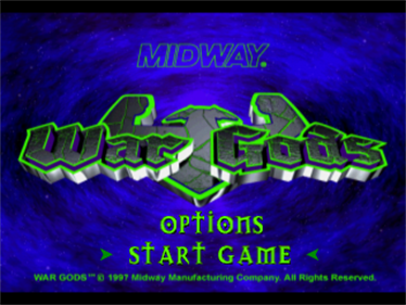 War Gods - Screenshot - Game Title Image