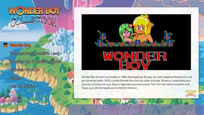 Wonder Boy Anniversary Collection - Screenshot - Game Select Image