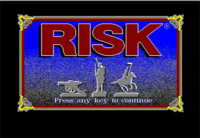 The Computer Edition of Risk: The World Conquest Game - Screenshot - Game Title Image