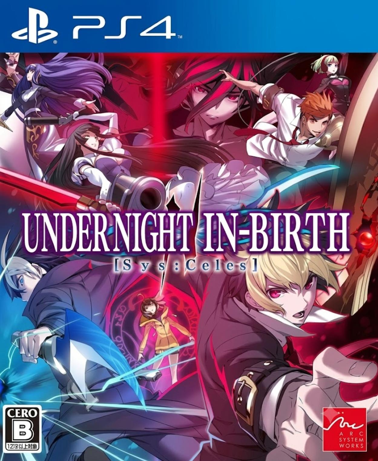 UNDER NIGHT IN-BIRTH II Sys -Celes