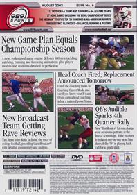 NCAA Gamebreaker 2003 - Box - Back Image