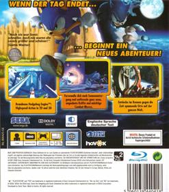 Sonic Unleashed - Box - Back Image