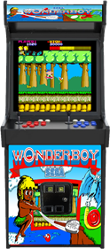 Wonder Boy - Arcade - Cabinet Image