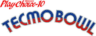 Tecmo Bowl (PlayChoice-10) - Clear Logo Image