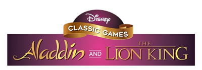 Disney Classic Games: Aladdin and The Lion King - Clear Logo Image