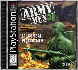 Army Men 3D - Box - Front - Reconstructed Image