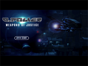 G-Police: Weapons of Justice - Screenshot - Game Title Image