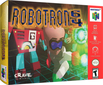 Robotron 64 - Box - 3D Image