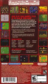 Namco Museum: Battle Collection - Box - Back Image