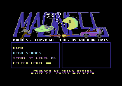 Madness (Rainbow Arts) - Screenshot - Game Title Image