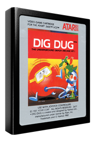 Dig Dug - Cart - 3D Image