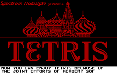 Tetris (1987) - Screenshot - Game Title Image