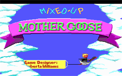 Mixed-Up Mother Goose Enhanced - Screenshot - Game Title Image