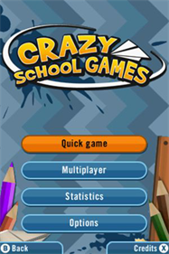 Crazy School Games - Screenshot - Game Title Image