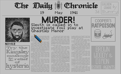 Murder! - Screenshot - Game Select Image