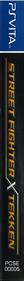Street Fighter X Tekken - Box - Spine Image