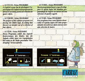 Cross out the intruder - Box - Back Image