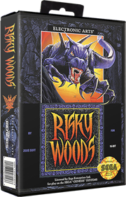 Risky Woods - Box - 3D Image