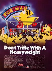 Pac-Man - Advertisement Flyer - Front Image