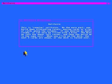 Solitaire (Amiga Byte) - Screenshot - Game Title Image