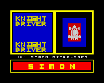 Knight Driver - Screenshot - Game Title