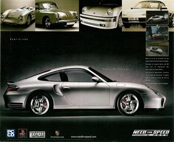 Need for Speed: Porsche Unleashed - Advertisement Flyer - Front Image