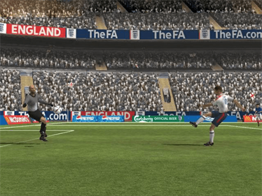 England International Football: 2004 Edition - Screenshot - Gameplay Image