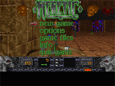 Heretic - Screenshot - Game Title Image