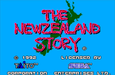 The Newzealand Story - Screenshot - Game Title Image