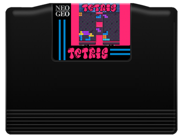 NeoGeo 2 Player Tetris - Cart - Front Image