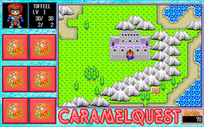 Caramel Quest: Meitenkyō no Megami Zō - Screenshot - Gameplay Image