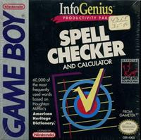InfoGenius Productivity Pak: Spell Checker and Calculator - Box - Front Image