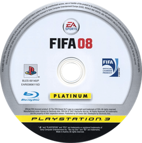 FIFA Soccer 08 - Disc Image