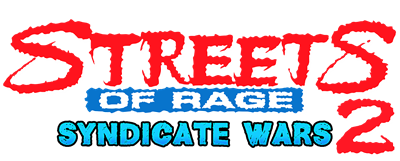 Streets of Rage 2: Syndicate Wars - Clear Logo Image