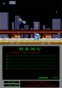 Forgotten Worlds (Mega-Tech) - Screenshot - Gameplay Image
