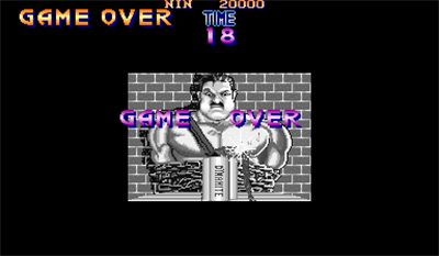 Final Fight - Screenshot - Game Over Image