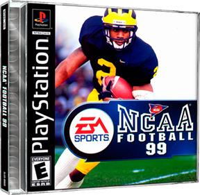 NCAA Football 99 - Box - 3D Image