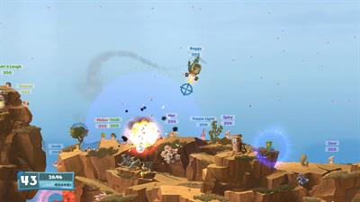 Worms W.M.D - Screenshot - Gameplay Image