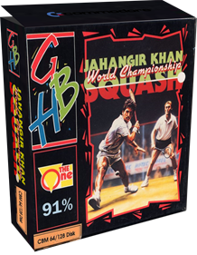 Jahangir Khan World Championship Squash - Box - 3D Image
