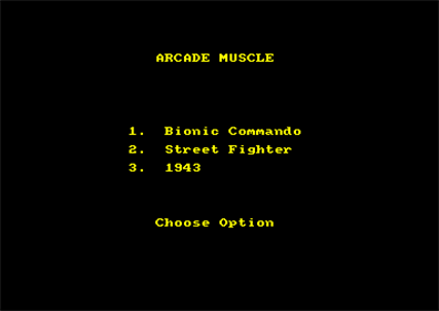 Arcade Muscle - Screenshot - Game Select Image