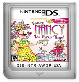 Fancy Nancy: Tea Party Time! - Fanart - Cart - Front Image