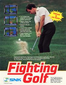 Fighting Golf - Advertisement Flyer - Front Image