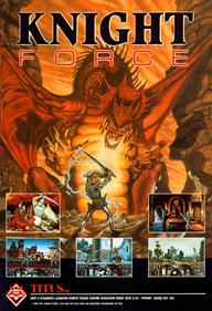 Knight Force - Advertisement Flyer - Front Image